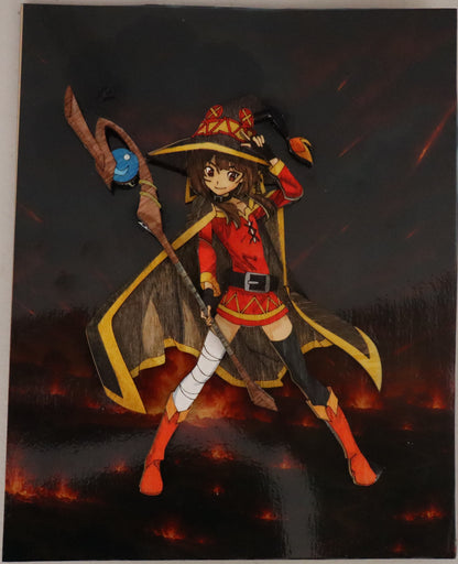 Megumin Wall art