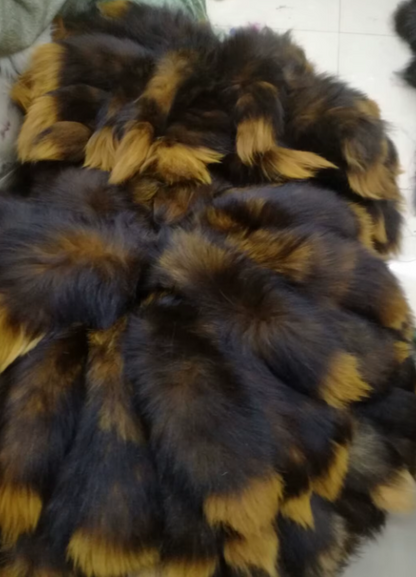 Fox Tails with Keychain Clip