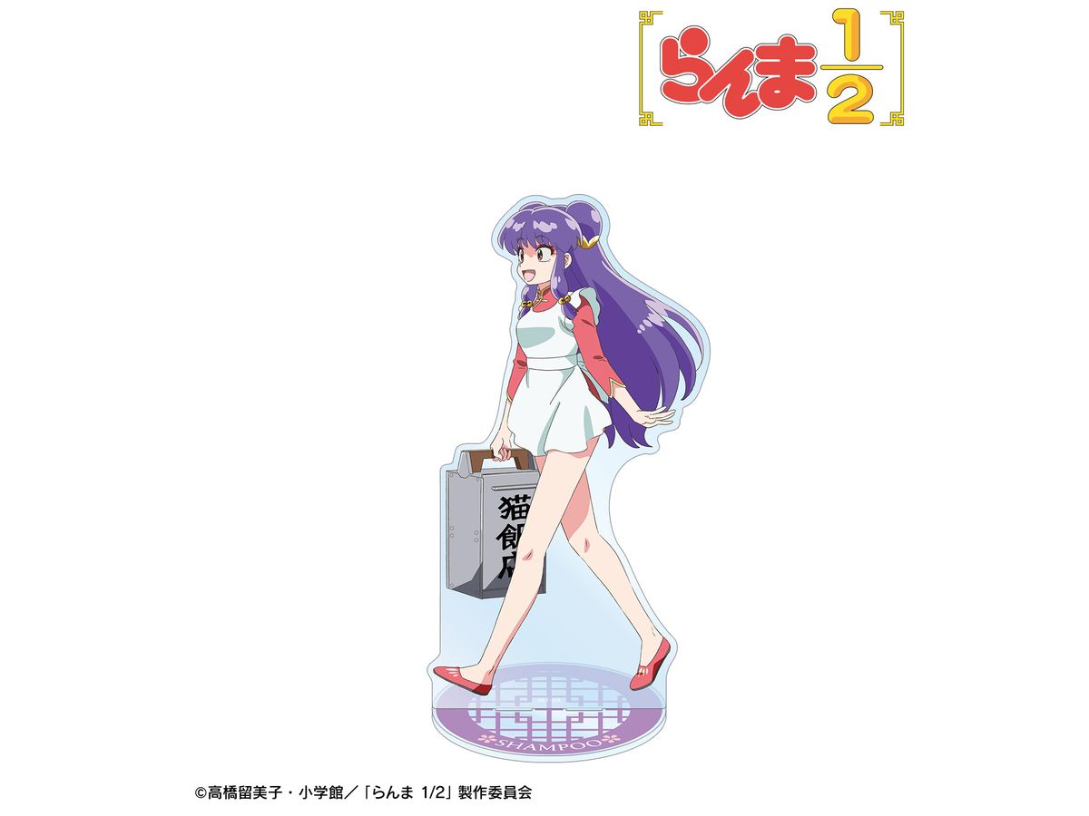 Ranma 1/2: Newly Drawn Shampoo Seasonal Steps Ver. Extra Large Acrylic Stand