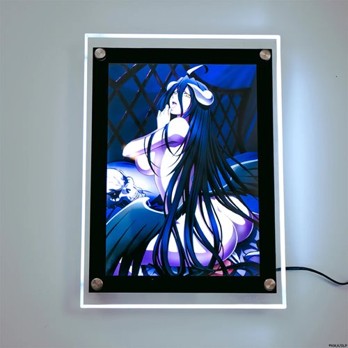 Overlord Albedo on Ains LED Poster