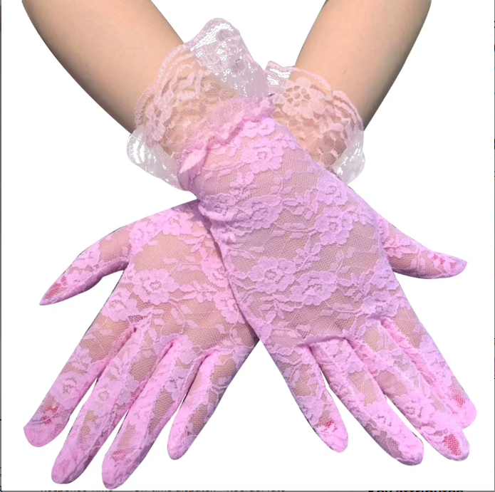 Lace Gloves with Cuff
