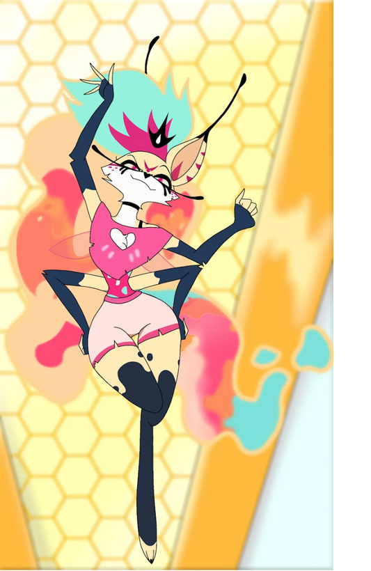 Queen Bee art print