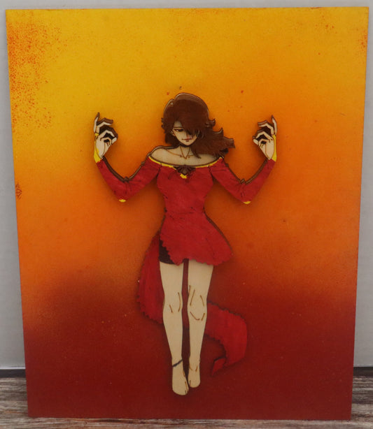 RWBY Cinder Wall art