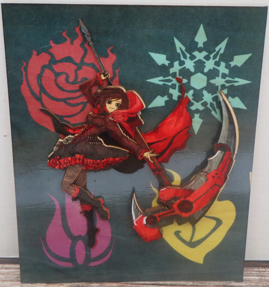 RWBY Ruby Wall art