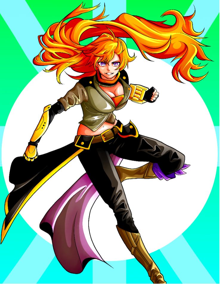 RWBY Yang Canvas