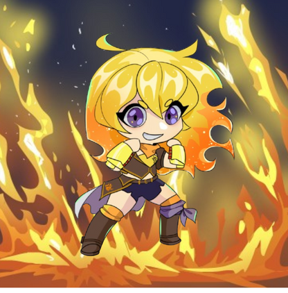 RWBY Yang Ceramic Coaster