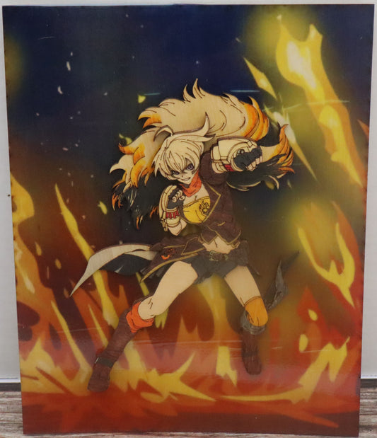 RWBY Yang Wall art