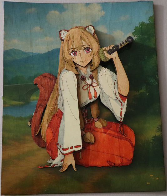 Raphtalia Wall art