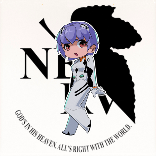 Rei Plugsuit Ceramic Coaster