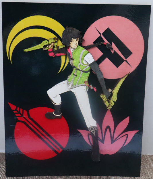 RWBY Ren Wall art
