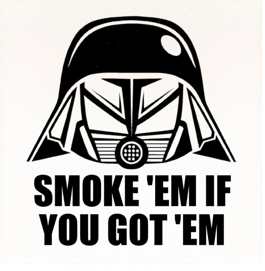 Spaceballs Smoke Ceramic Coaster