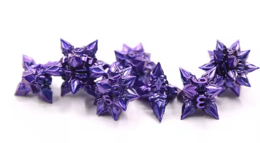 Purple Caltrop Dice