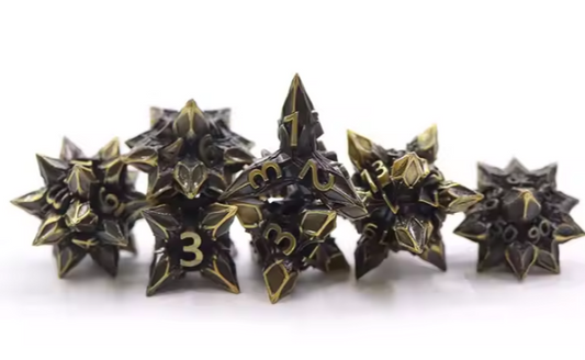 Bronze Caltrop Dice