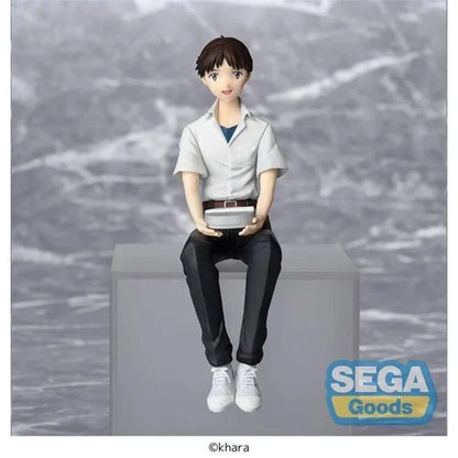 Neon Genesis Evangelion Rebuild of Evangelion Shinji Ikari Premium Perching Statue
