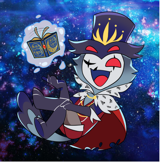 Stolas Chibi Ceramic Coaster