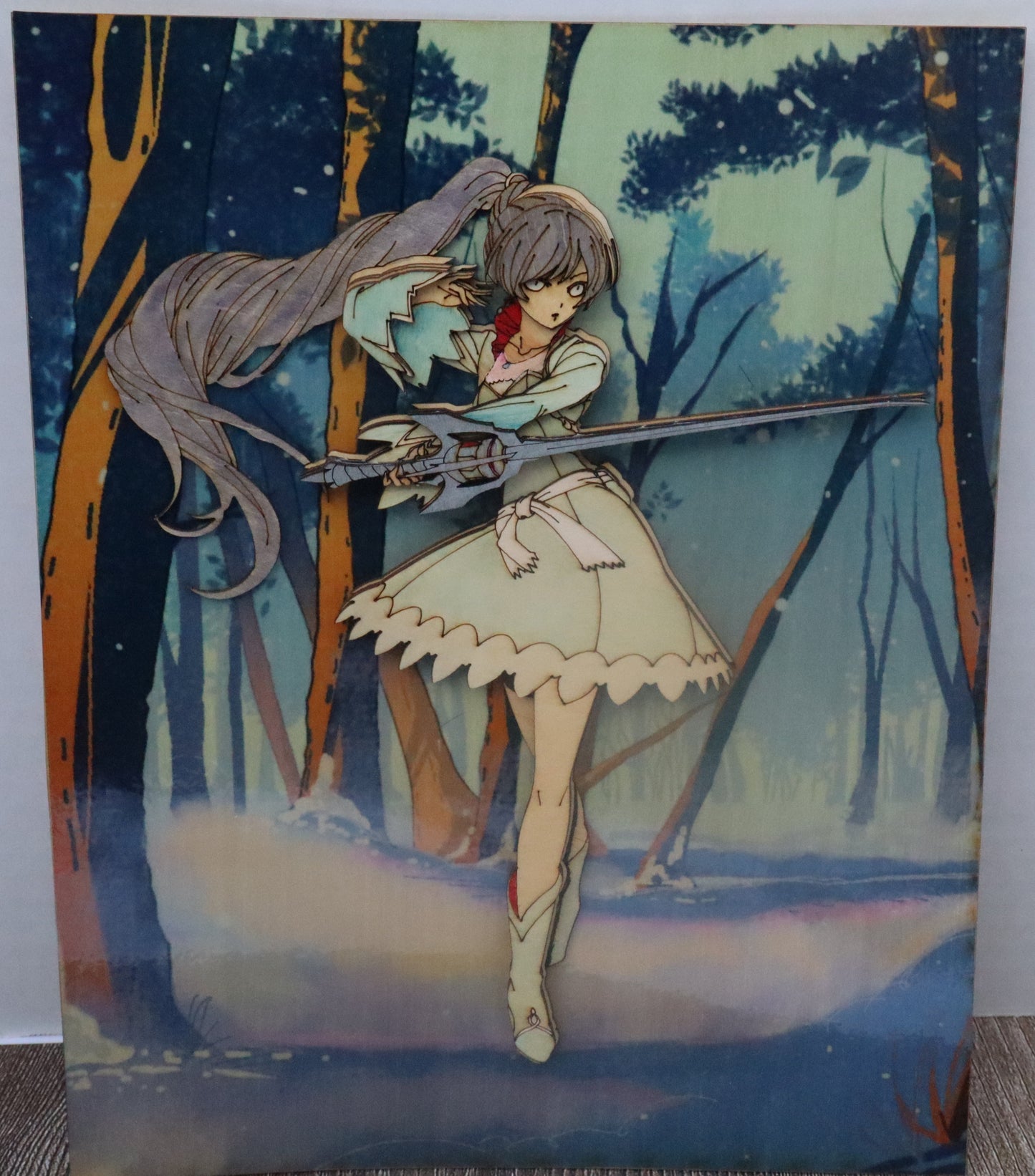 RWBY Weiss Wall art