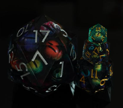 85mm Giant Multicolor Eyeball Die