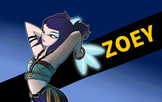 K-pop Demon Hunter Zoey Game Mat