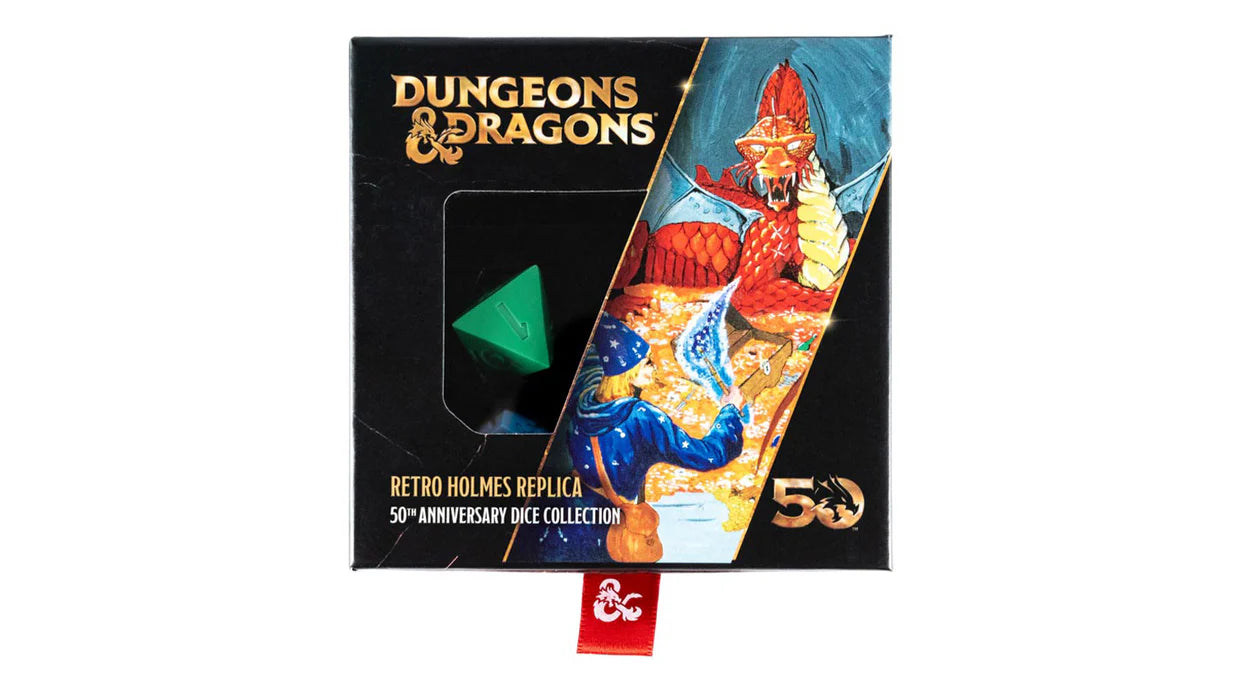 Fanroll Dungeons & Dragons Retro Holmes Replica 50th anniversary dice collection ￼
