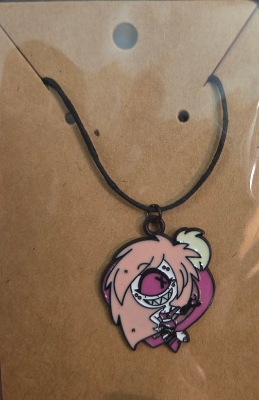 Hazbin Hotel Cherri Bomb Necklace