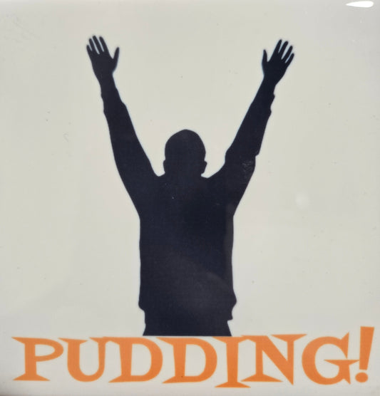 Supernatural Pudding! Ceramic Coaster