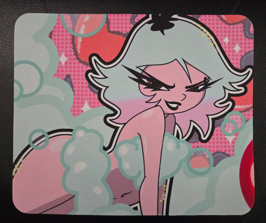 Emberlynn Bubble Bath Rectangle Mouse Pad