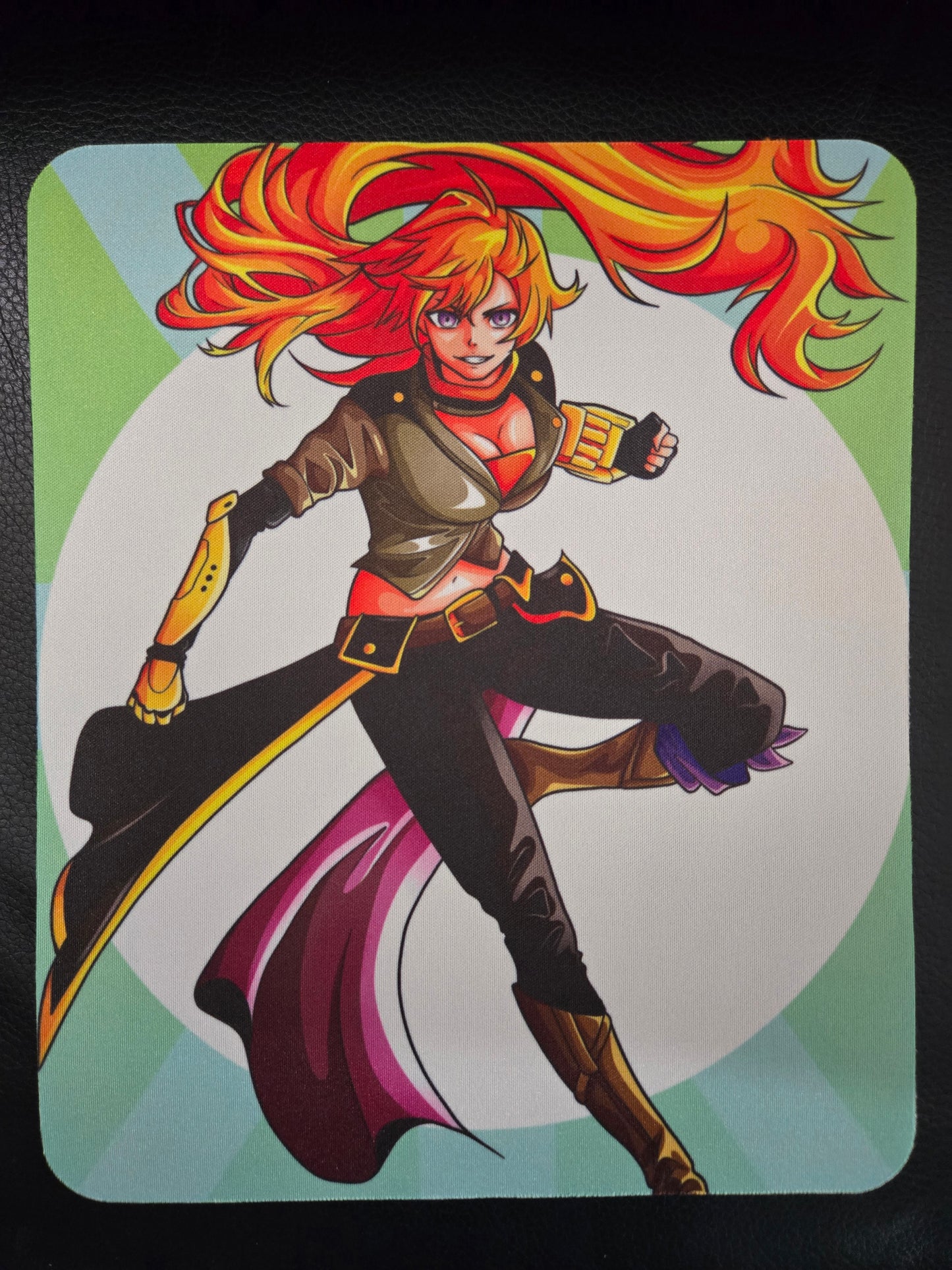 RWBY Yang Rectangle Mouse Pad