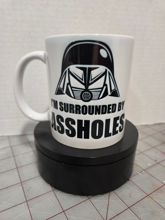 Spaceballs Surrounded By A**holes Mug