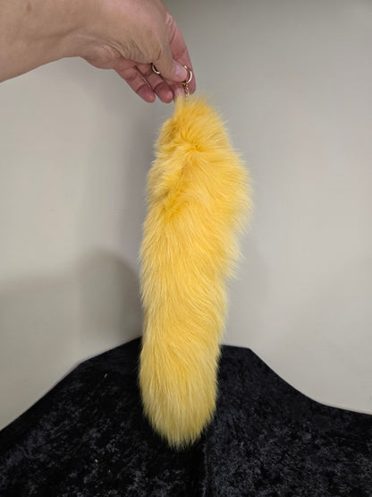 Fox Tails with Keychain Clip