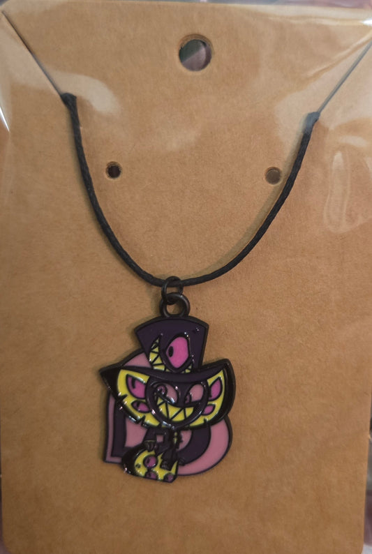 Hazbin Hotel Sir Pentious Necklace