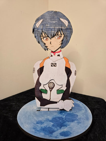 NGE Rei Wood Standee