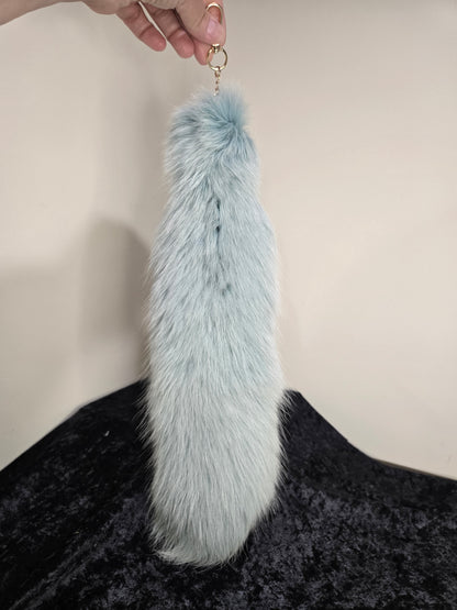Fox Tails with Keychain Clip