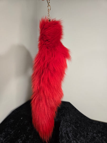 Fox Tails with Keychain Clip