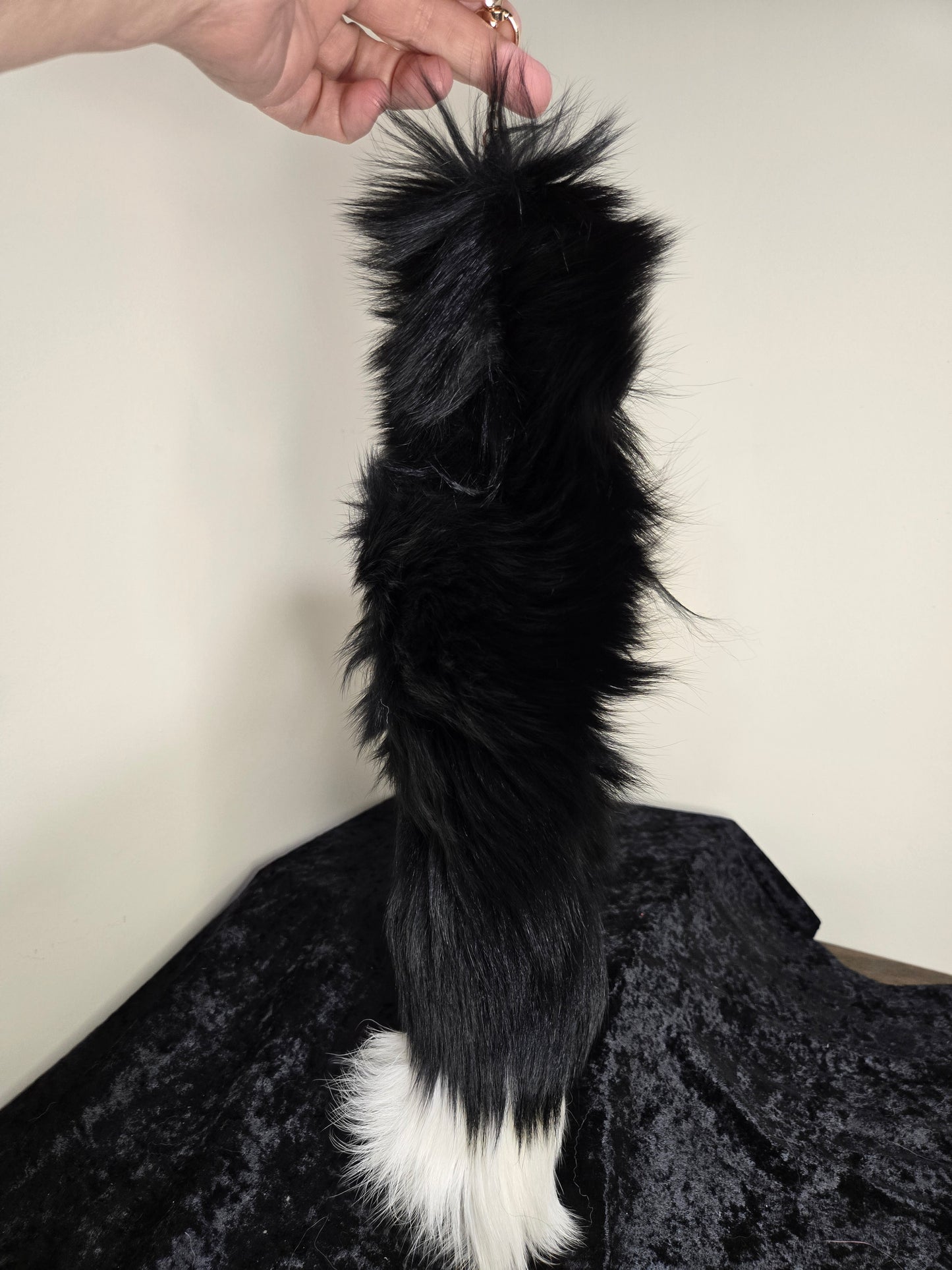 Fox Tails with Keychain Clip