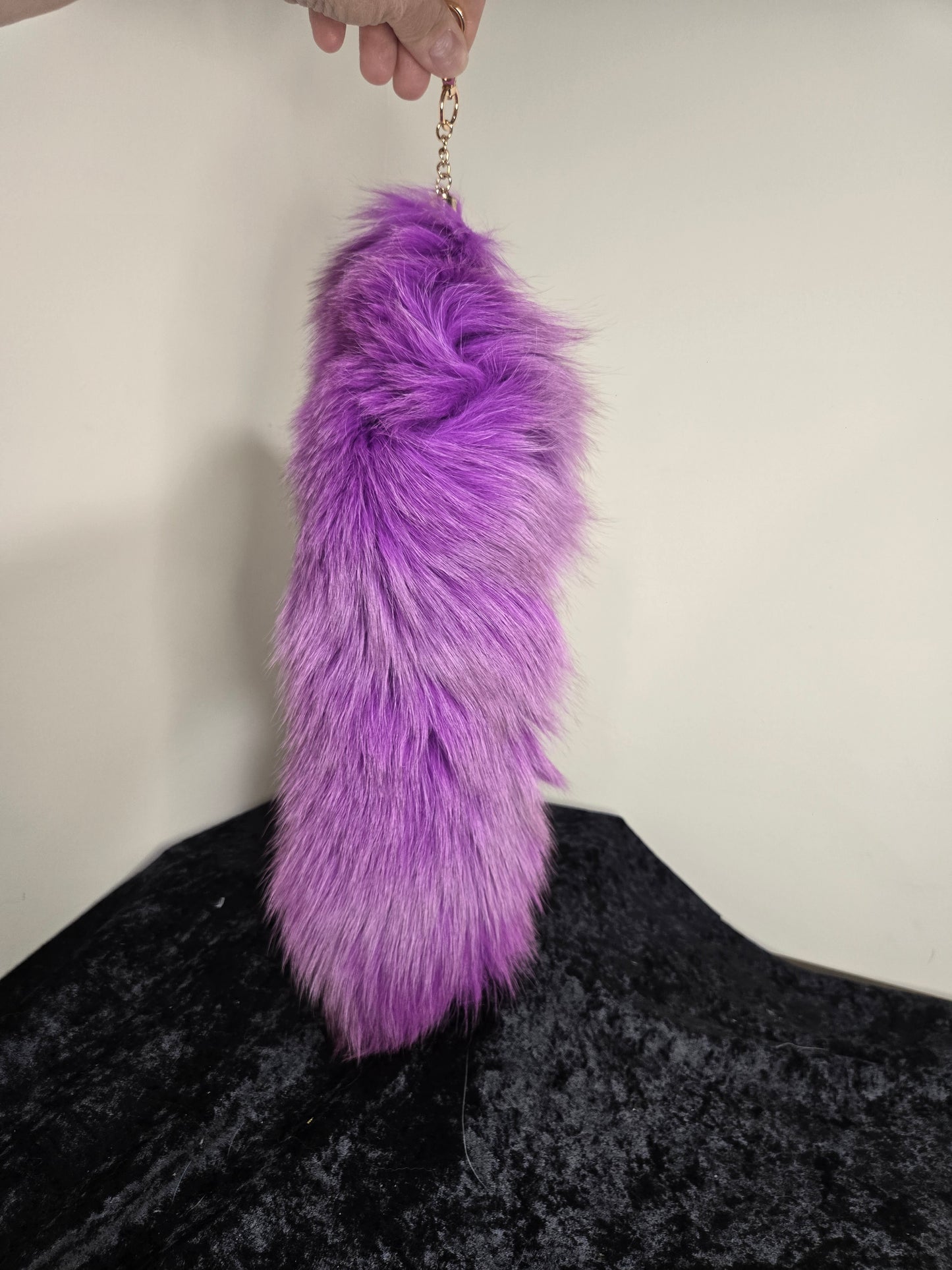 Fox Tails with Keychain Clip