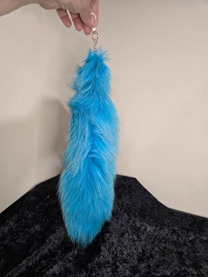 Fox Tails with Keychain Clip