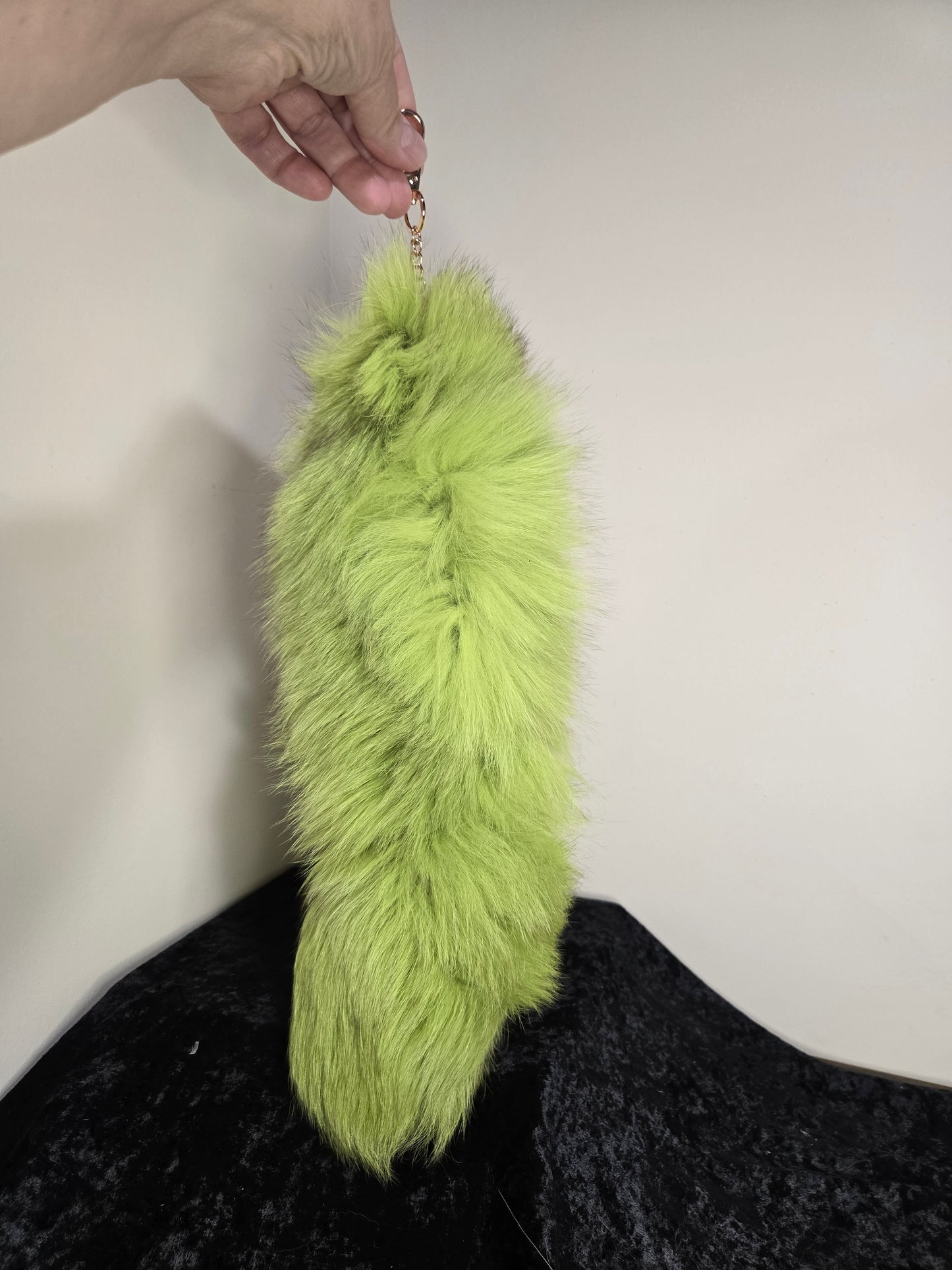 Fox Tails with Keychain Clip