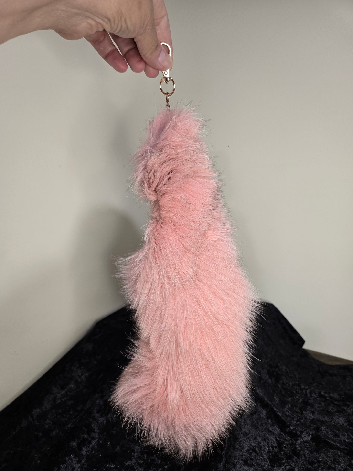 Fox Tails with Keychain Clip