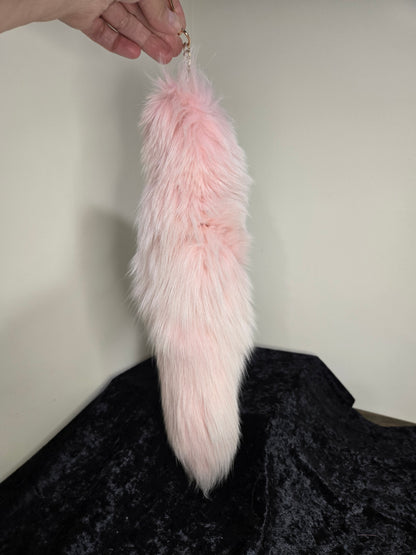 Fox Tails with Keychain Clip