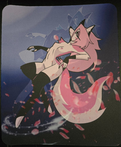 Loona in Kimono NSFW Rectangle Mouse Pad