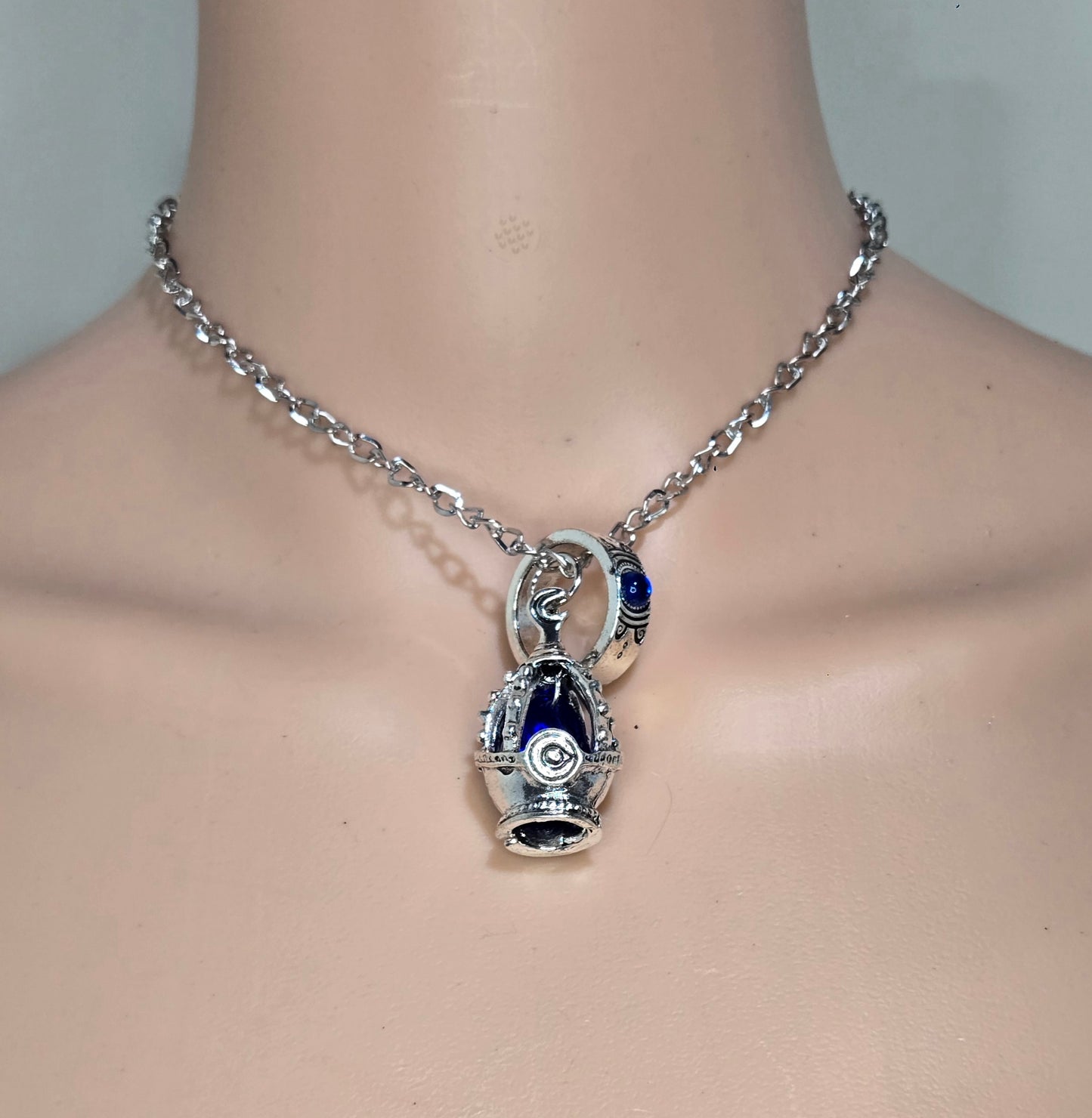 Magi Madoka Magica Inspired Necklace and Ring Set