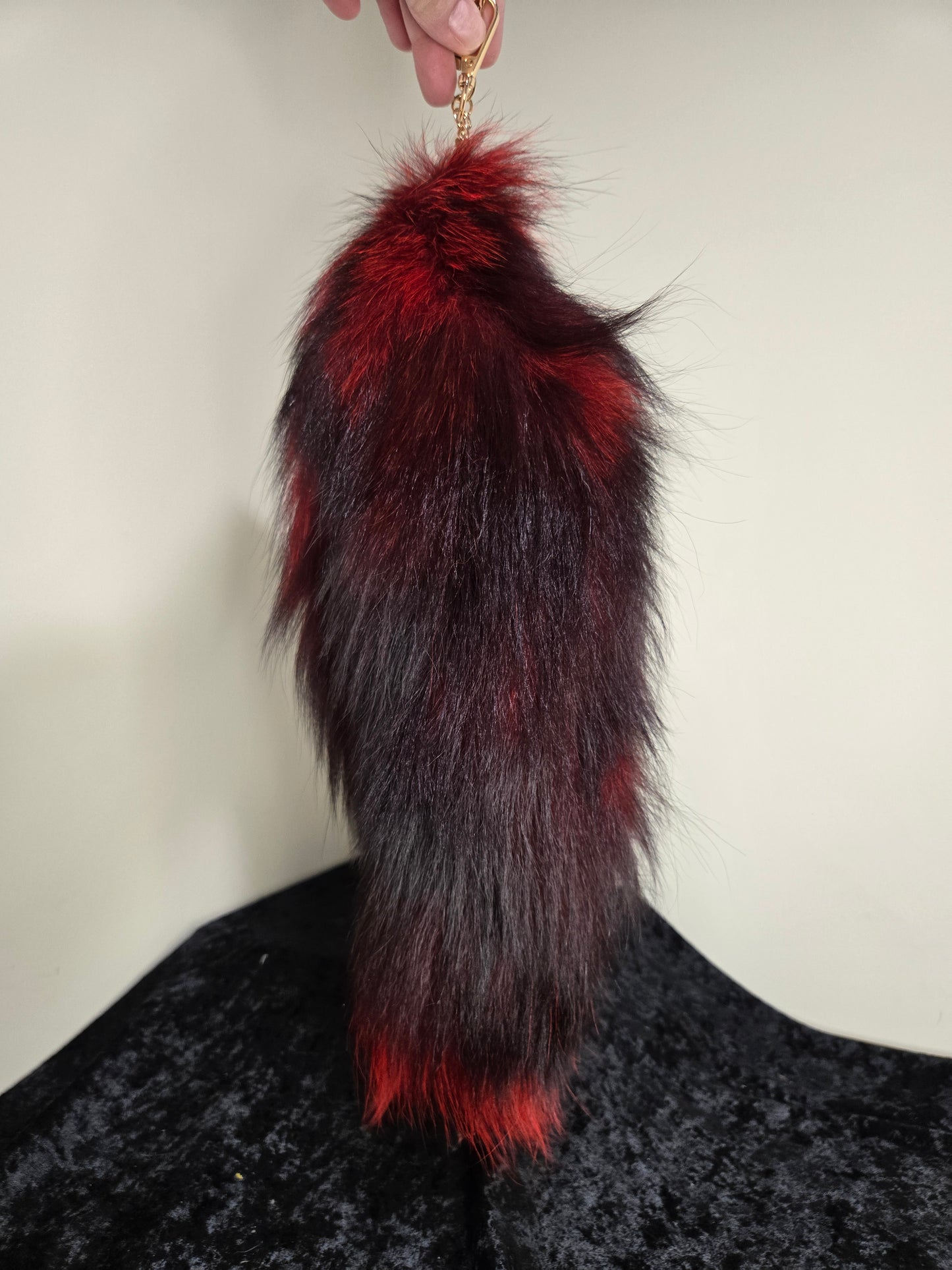 Fox Tails with Keychain Clip