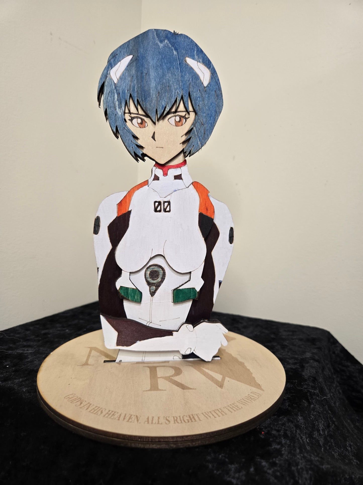 NGE Rei Wood Standee