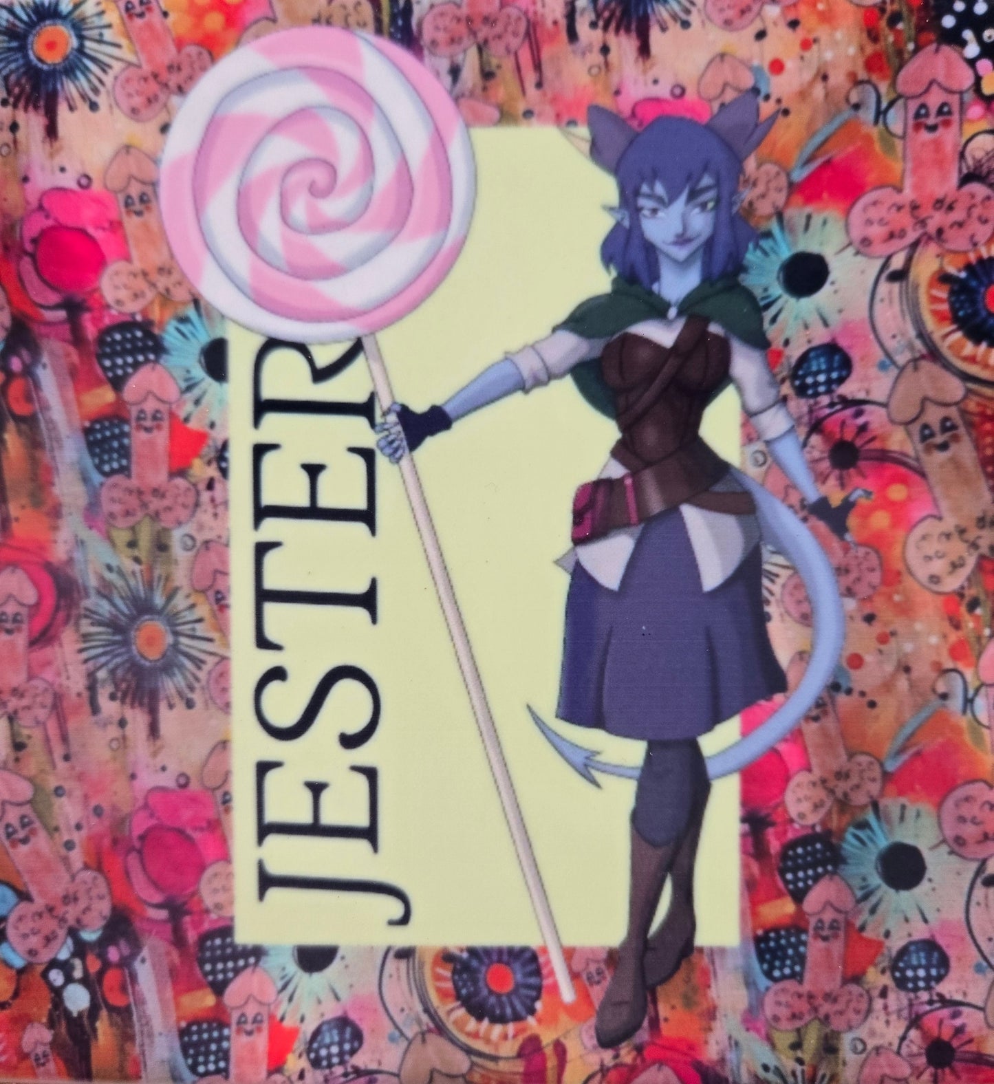 Critical Role Jester Lavorre Coaster