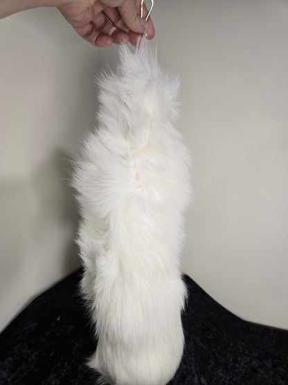 Fox Tails with Keychain Clip