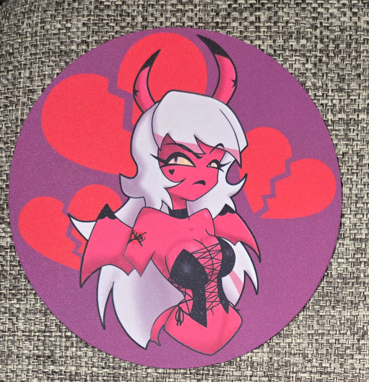 Verosika Mayday Round Mouse Pad