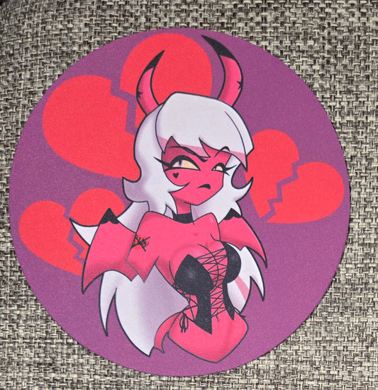 Verosika Mayday Round Mouse Pad