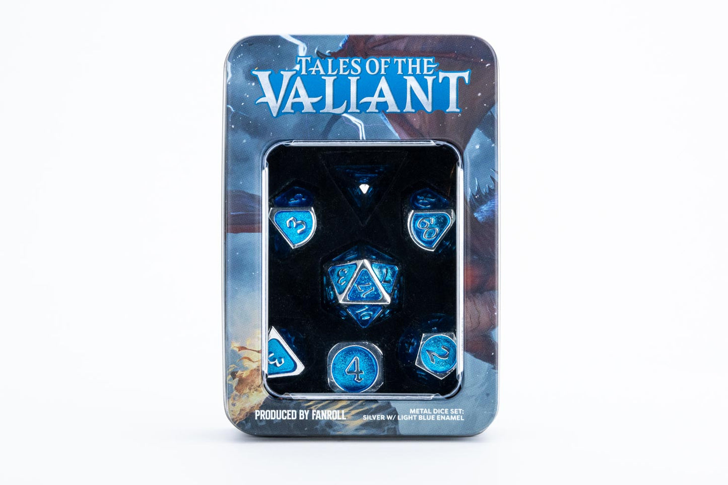 Fanroll Tales of the Valiant Metal Dice Set