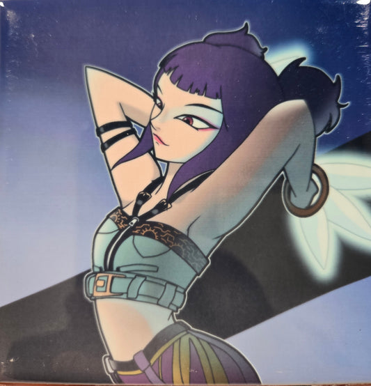K-Pop Demon Hunter Zoey Ceramic Coaster