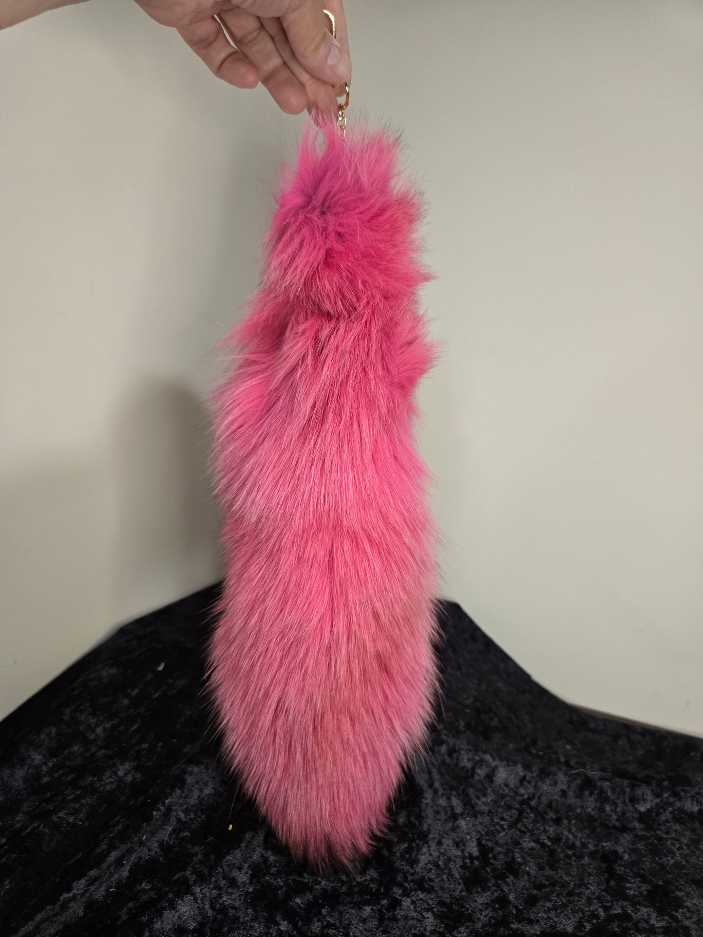 Fox Tails with Keychain Clip